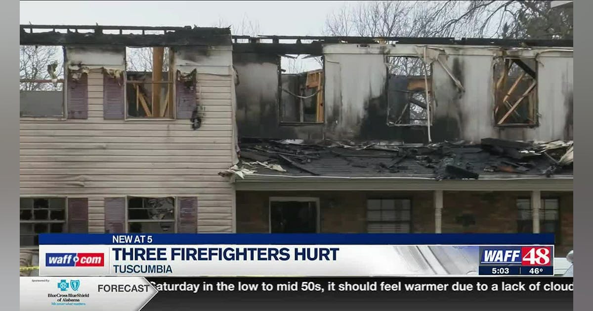 Apartment Fire Leaves Three Tuscumbia AL Firefighters with Burns ...