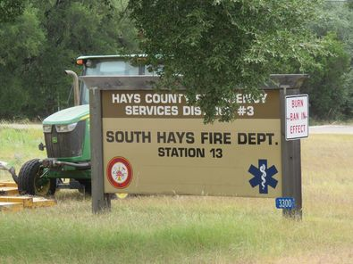 South Hays Fire Station 13 Unstaffed when Fire Starts Nearby Firehouse