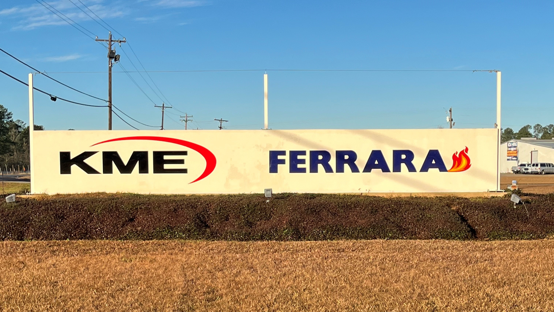 New Vp Gm At Ferrara And Kme Facility In Holden, La