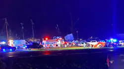 Emergency crews responded after a tornado touched down in Silver City, MS, last night.