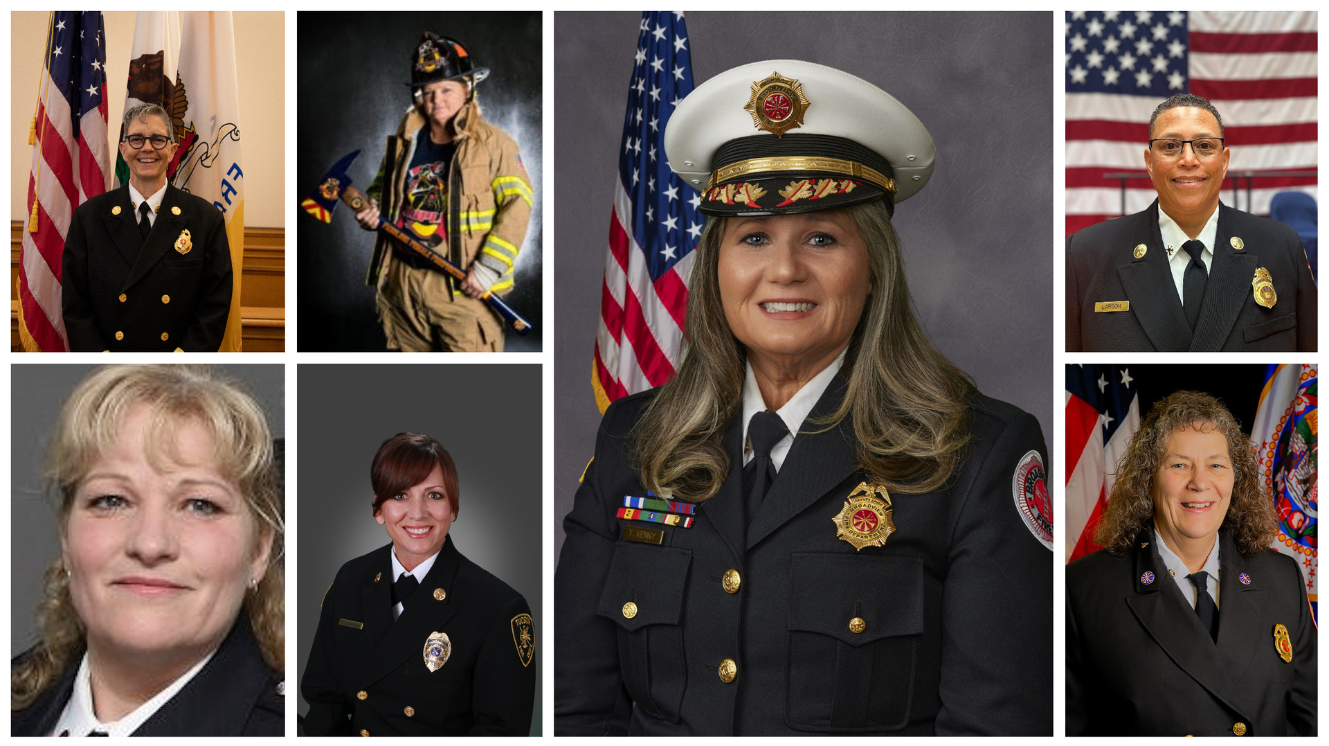 Pictured, top row from left: Jeanine Nicholson, Tina Guiler, Tracy Kenny and Kristine Larson. Bottom, from left: Alicia McCoy, Sharon McDonough and Judy Thill