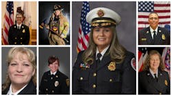 Pictured, top row from left: Jeanine Nicholson, Tina Guiler, Tracy Kenny and Kristine Larson. Bottom, from left: Alicia McCoy, Sharon McDonough and Judy Thill