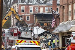 An explosion at the West Reading R.M. Palmer Co. killed at least three and four are missing. An explosion at the West Reading R.M. Palmer Co. killed at least three and four are missing.