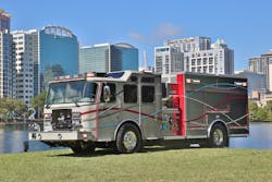 Modine will supply its EVantage™ thermal management systems for the Vector™, the first North American-style all-electric fire truck. Modine will supply its EVantage™ thermal management systems for the Vector™, the first North American-style all-electric fire truck.