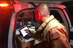 Software that runs on smartphones and tablets has stepped into the realm of mobile data terminals to help incident commanders run any incident.
