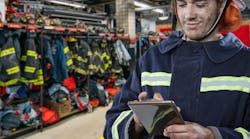 Firehouse With Fireman Firehouse With Fireman