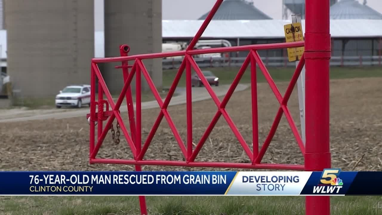 Man Freed from Grain Bin by Wilmington, OH Rescue Personnel | Firehouse