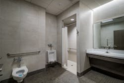 Installation of a room exhaust system in the Hot Zone laundry/extractor/drying room can promote clean air in the spaces that might have built-up contaminants. Installation of a room exhaust system in the Hot Zone laundry/extractor/drying room can promote clean air in the spaces that might have built-up contaminants.