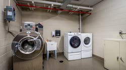 The cost and use of prime space for a single-user toilet/shower that’s located off of the apparatus bay can be offset by the capability that’s afforded to reduce the number of Cold Zone toilets/showers. The cost and use of prime space for a single-user toilet/shower that’s located off of the apparatus bay can be offset by the capability that’s afforded to reduce the number of Cold Zone toilets/showers.