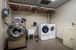 The cost and use of prime space for a single-user toilet/shower that’s located off of the apparatus bay can be offset by the capability that’s afforded to reduce the number of Cold Zone toilets/showers. The cost and use of prime space for a single-user toilet/shower that’s located off of the apparatus bay can be offset by the capability that’s afforded to reduce the number of Cold Zone toilets/showers.