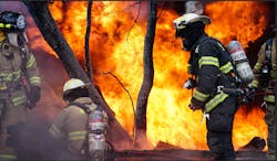 Frederick County firefighters tackle blaze after tanker explosion Saturday. Frederick County firefighters tackle blaze after tanker explosion Saturday.