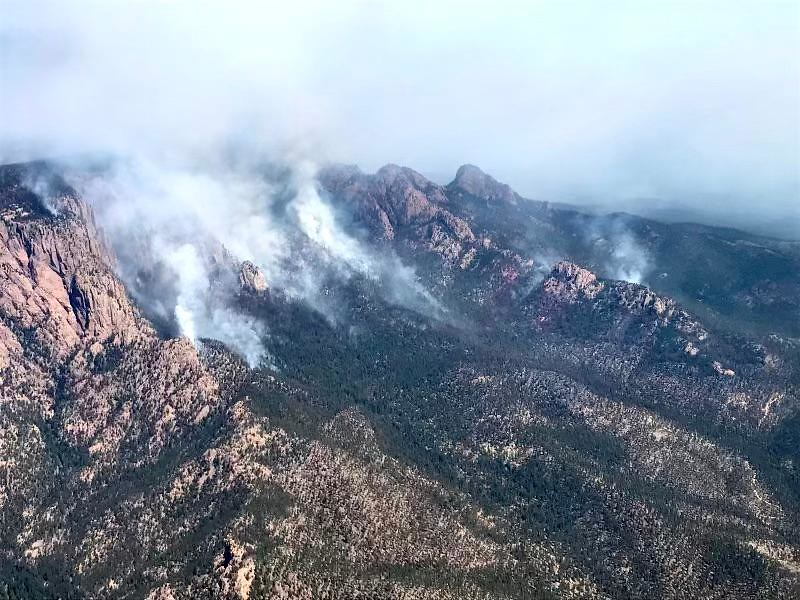 The Hermits Peak Fire in Santa Fe National Forest last year was the largest in state history.