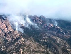 The Hermits Peak Fire in Santa Fe National Forest last year was the largest in state history. The Hermits Peak Fire in Santa Fe National Forest last year was the largest in state history.