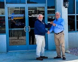 Richard Hamby, NWEV and Blake Clifton, Clifton Emergency Vehicle Group Richard Hamby, NWEV and Blake Clifton, Clifton Emergency Vehicle Group
