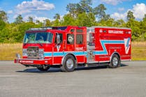 The Vector&trade; pumper is the first North American-style all-electric fire truck.