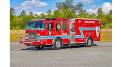 The Vector&trade; pumper is the first North American-style all-electric fire truck.