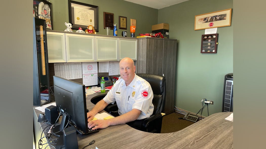 Aurora Fire Chief David McCabe Aurora Fire Chief David McCabe