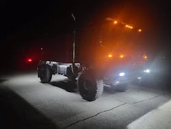 Having proper ground lighting aids the operator and the crew in the safe operation of the vehicle Having proper ground lighting aids the operator and the crew in the safe operation of the vehicle