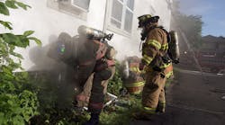 The small, usually heavy-duty or glass block windows of residential basements can restrict access to a fire in the basement and cause a ventilation problem, which can produce limited or zero visibility. The small, usually heavy-duty or glass block windows of residential basements can restrict access to a fire in the basement and cause a ventilation problem, which can produce limited or zero visibility.