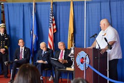Congressmen Bill Pascrell, Jr. (D-NJ-09) and Rob Menendez (D-NJ-08), and U.S. Sen. Bob Menendez (D-NJ) appeared together with local and national fire leaders at the North Hudson Regional Fire and Rescue to discuss the Honoring Our Fallen Heroes Act.