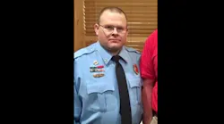 Firefighter Phillip Allan was killed at an accident scene on May 17.