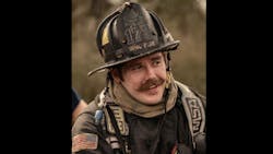 Irmo firefighter James Muller, 25, died battling an apartment fire Friday. Irmo firefighter James Muller, 25, died battling an apartment fire Friday.