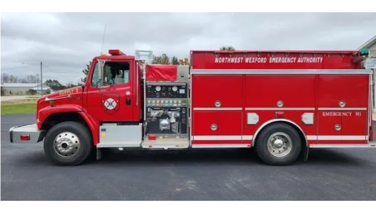 The Northwest Wexford Emergency Authority recently placed this new pumper/tanker into service at the Mesick fire station.
