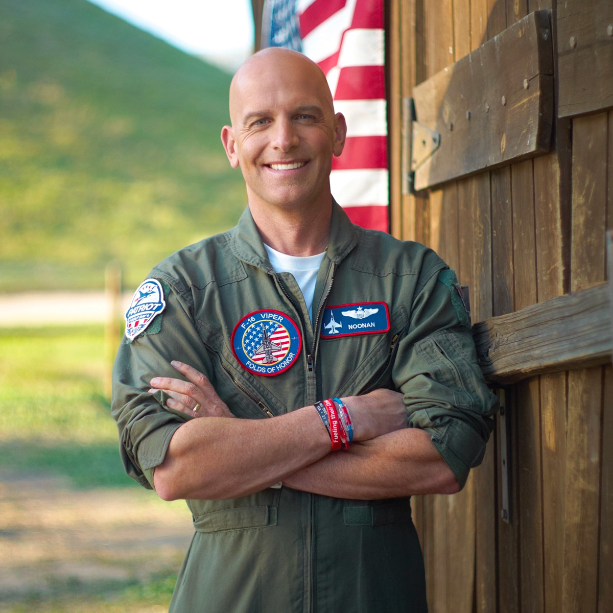 Lt Col Dan Rooney, PGA, founder and CEO of Folds of Honor.