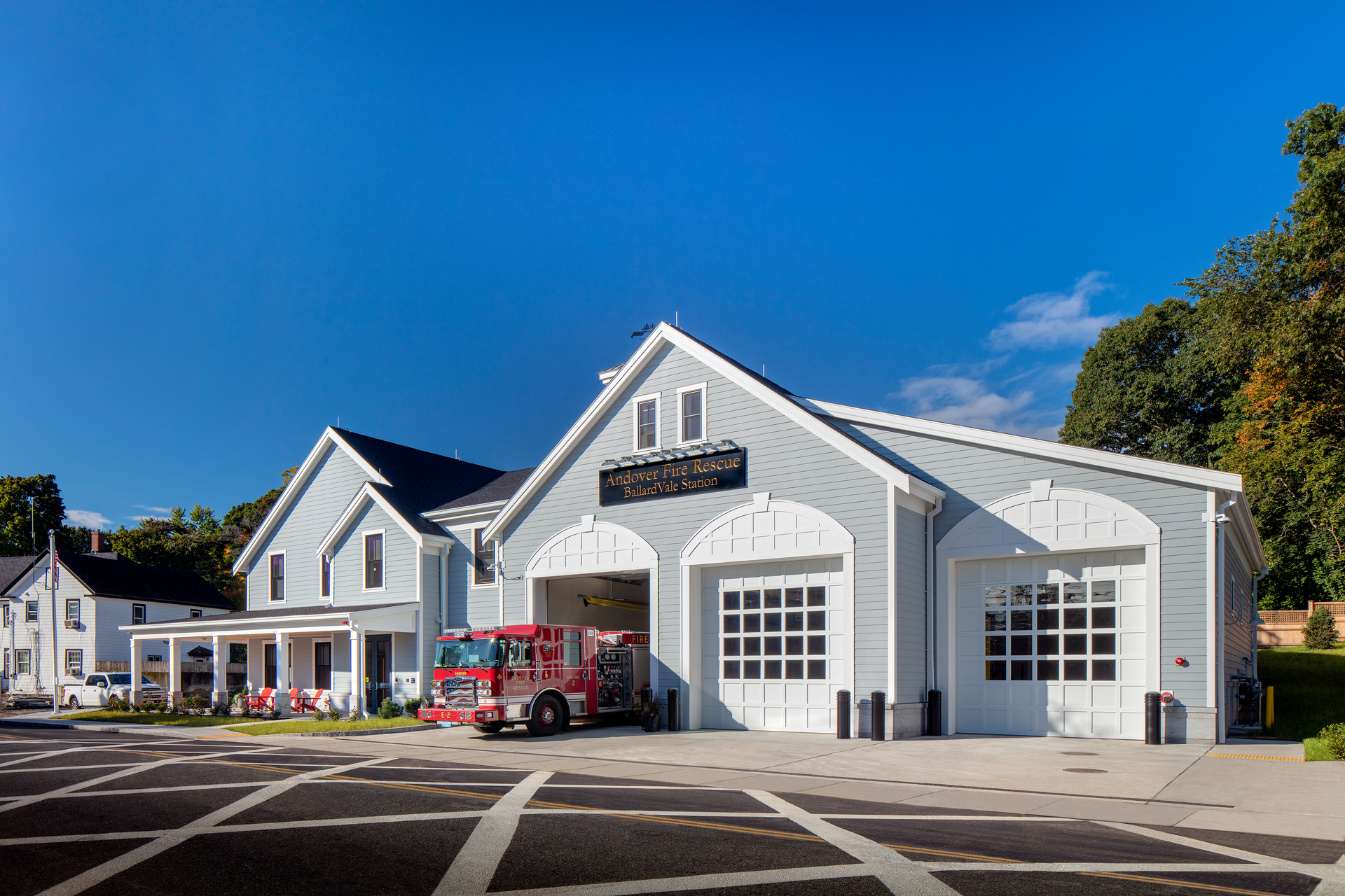 In Quarters Andover, MA, Ballardvale Fire Station Firehouse