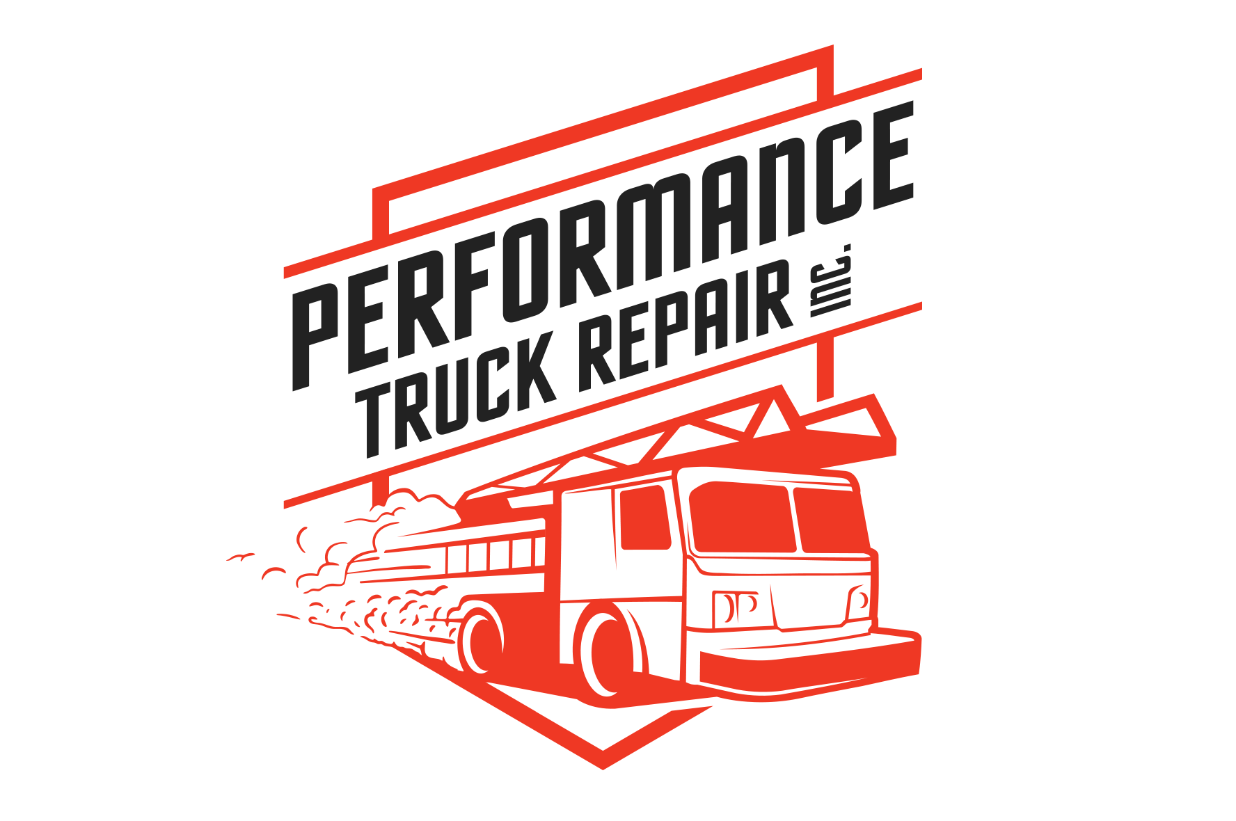 Performance Truck Repair Logo