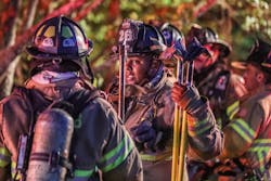 DeKalb County firefighters battled a house fire.