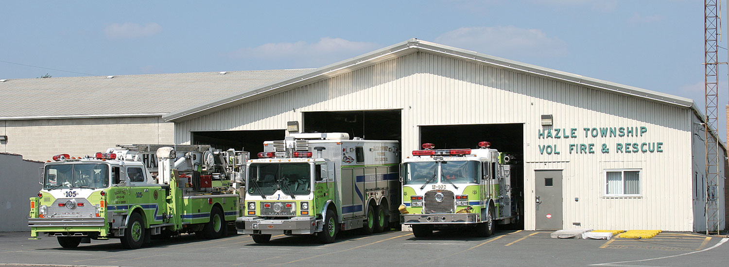 Hazle Township PA May Consolidate Two Fire Departments Firehouse