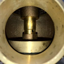 If the stem of a standpipe outlet is threaded, it isn’t equipped with a pressure-reducing valve. If the stem is smooth, it’s a PRV, and another method must be selected to supply the system. If the stem of a standpipe outlet is threaded, it isn’t equipped with a pressure-reducing valve. If the stem is smooth, it’s a PRV, and another method must be selected to supply the system.