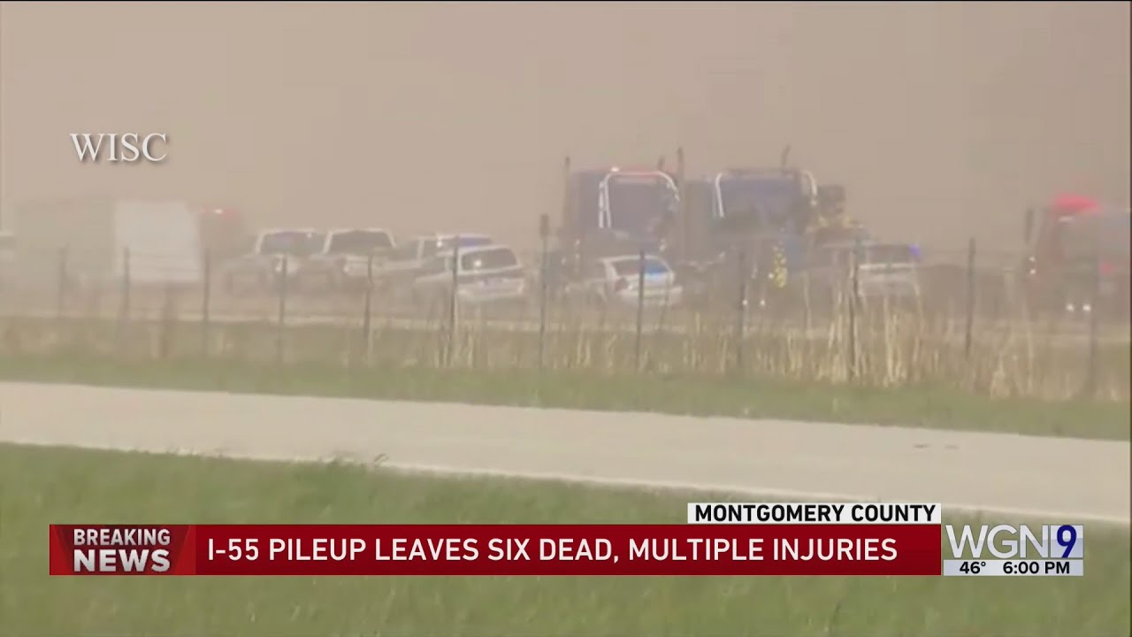 Multiple Vehicle Crash on IL Highway During Dust Storm Leaves Six Dead ...