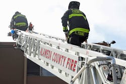 The fire caused enough damage to the building that it was red-tagged by the fire department. The fire caused enough damage to the building that it was red-tagged by the fire department.