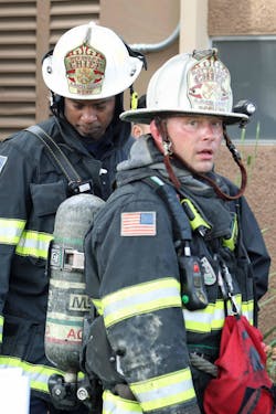 Alameda County Fire Department members were able to get inside of the building as they fought the blaze and extinguished it in about 30 minutes. Alameda County Fire Department members were able to get inside of the building as they fought the blaze and extinguished it in about 30 minutes.