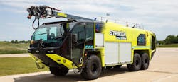 King County International Airport-Boeing Field (KCIA) has signed a purchase agreement for an Oshkosh Airport Products Striker&circledR; Volterra&trade; ARFF hybrid electric vehicle.