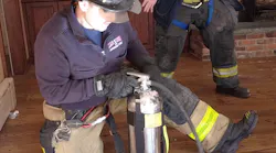 Work on your movement with the can (crawl, walk and run methods) in perfect conditions, because at a good fire you won’t walk in; you’ll be low.
