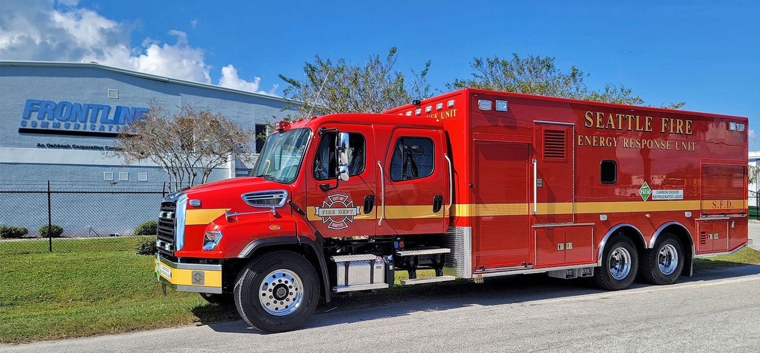 Seattle Fire Department Unveils Frontline Communications Vehicle ...