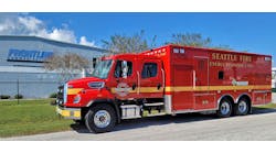 The Seattle Fire Department has unveiled a new Frontline Communications energy response vehicle (ERU) equipped with advanced CO2 technology to combat energy emergencies
