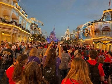 Families of Fallen Military Heroes Participate in Walk of Gratitude at Walt Disney World Resort&rsquo;s Magic Kingdom Park as part of the Gary Sinise Foundation's Snowball Express Program