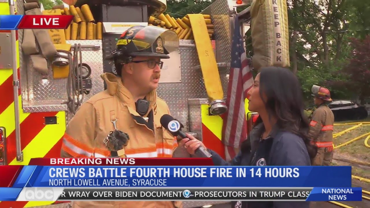 Syracuse Firefighters Battle Four House Fires in 14 Hours | Firehouse
