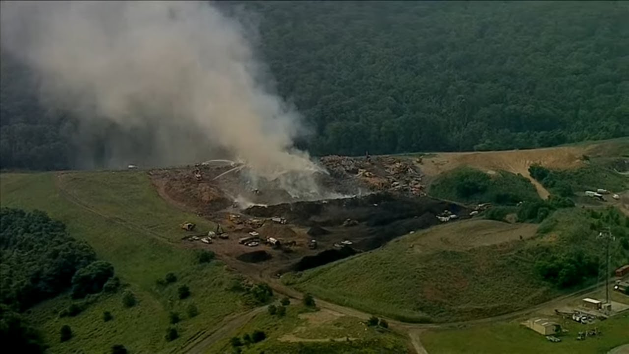 Crews Battle Lorton, VA Landfill Blaze Firehouse