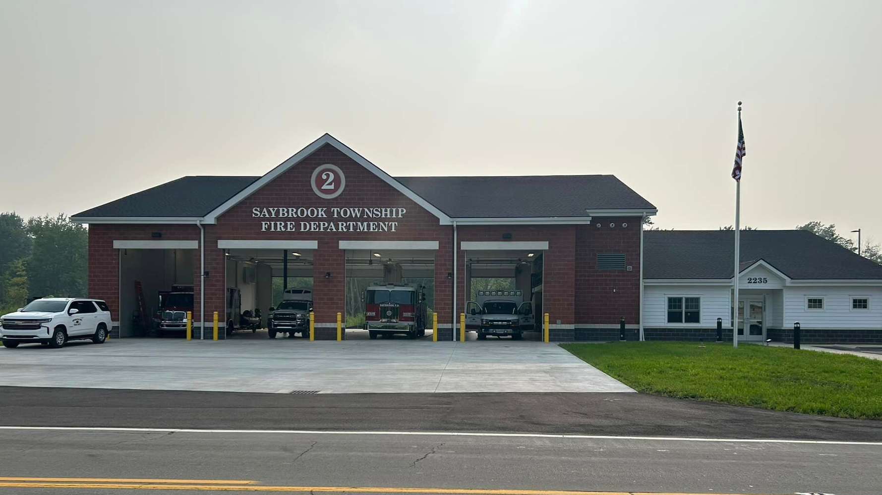 Saybrook Township Fire Station 2 opened after delays and will host an open house this weekend.