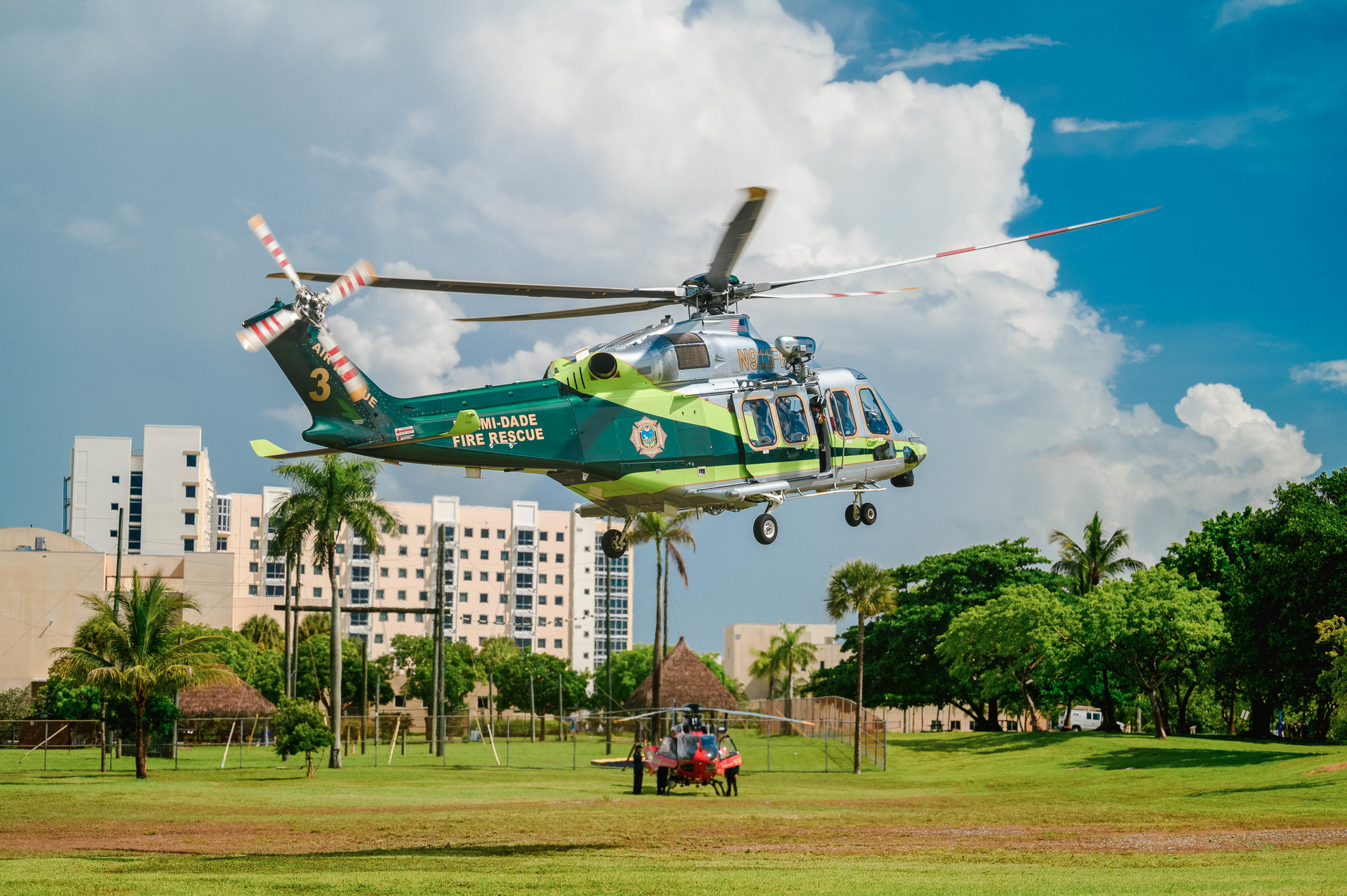 The simulation transported participants to the aftermath of Hurricane Marcia, a fictional Category 5 hurricane that devastated the Caribbean, a region that&rsquo;s been pummeled by hurricanes in recent years.