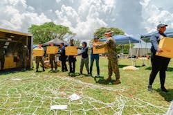 The simulation helps build skills that can lead to more coordinated response efforts in the field. The simulation helps build skills that can lead to more coordinated response efforts in the field.