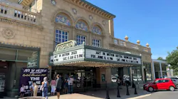 A historically significant movie theater/event venue that has partial fire sprinkler protection represents an elevated level of risk because of the large number of occupants and the adverse effect that its loss would have on the community. This elevated risk demands annual fire inspection and pre-incident planning.