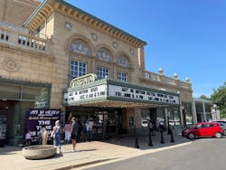 A historically significant movie theater/event venue that has partial fire sprinkler protection represents an elevated level of risk because of the large number of occupants and the adverse effect that its loss would have on the community. This elevated risk demands annual fire inspection and pre-incident planning. A historically significant movie theater/event venue that has partial fire sprinkler protection represents an elevated level of risk because of the large number of occupants and the adverse effect that its loss would have on the community. This elevated risk demands annual fire inspection and pre-incident planning.