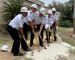 Fire Fighters @ Groundbreaking Fire Fighters @ Groundbreaking
