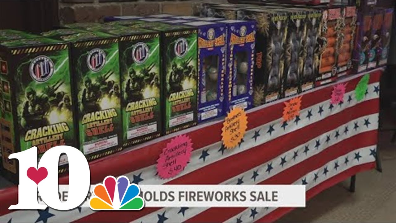 Dandridge, TN Volunteer Fire Department Holds Fireworks Sale Firehouse